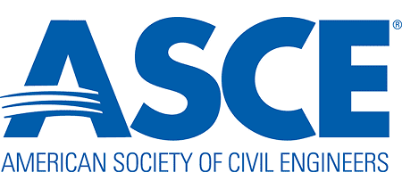 Logo of the Society of Civil Engineers.